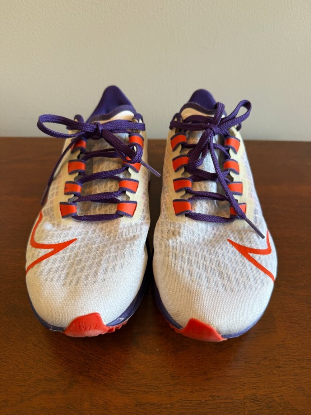 Nike Air Zoom Pegasus 37 Clemson Men's Size 6.5 Orange Athletic - Picture 3 of 6